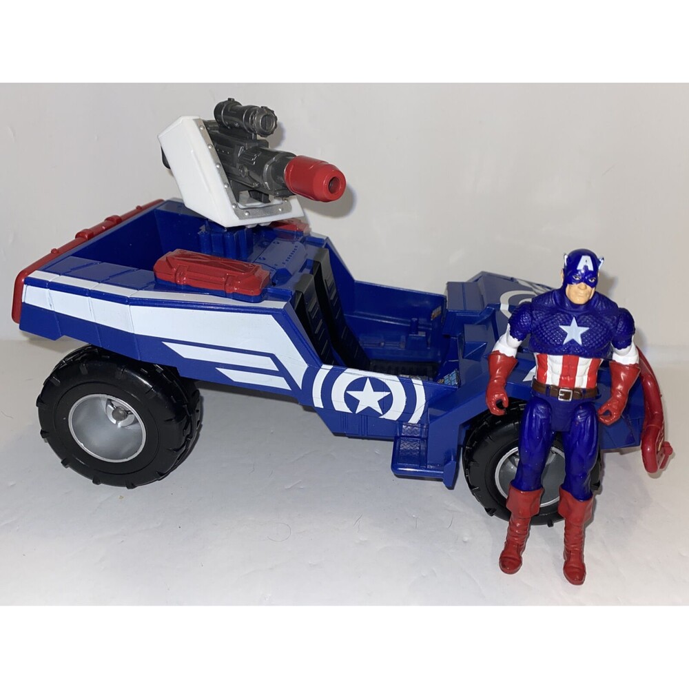 Captain America Shield Assault 4x4 3.75 2011 Figure Set Lot Incomplete